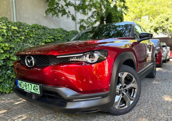 Mazda MX-30 cena 86900 przebieg: 19900, rok produkcji 2021 z Zgierz małe 352